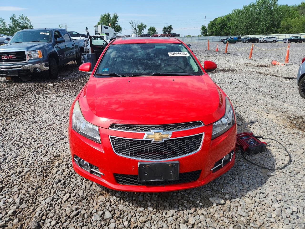 2014 Chevrolet Cruze Lt Красный vin: 1G1PE5SB3E7340360