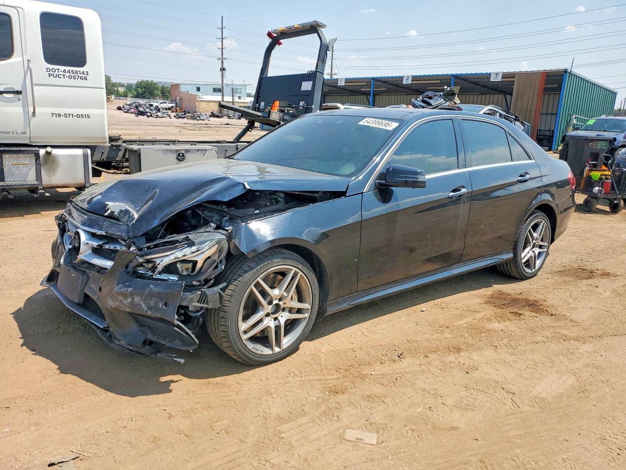 2014 Mercedes-benz E 550 4matic Black vin: WDDHF9BBXEA882970