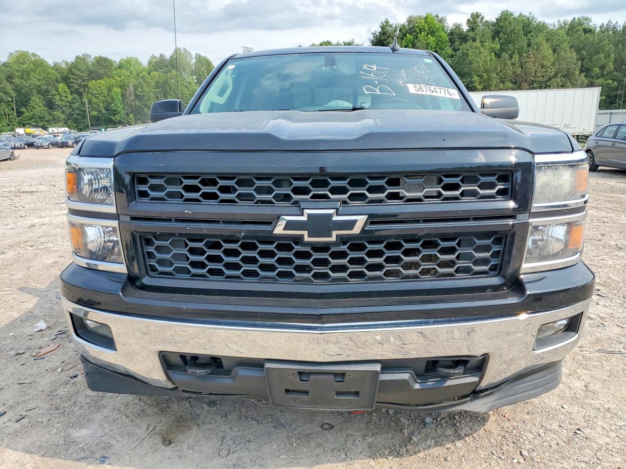 2015 Chevrolet Silverado K1500 Lt Black vin: 1GCVKREC9FZ241650