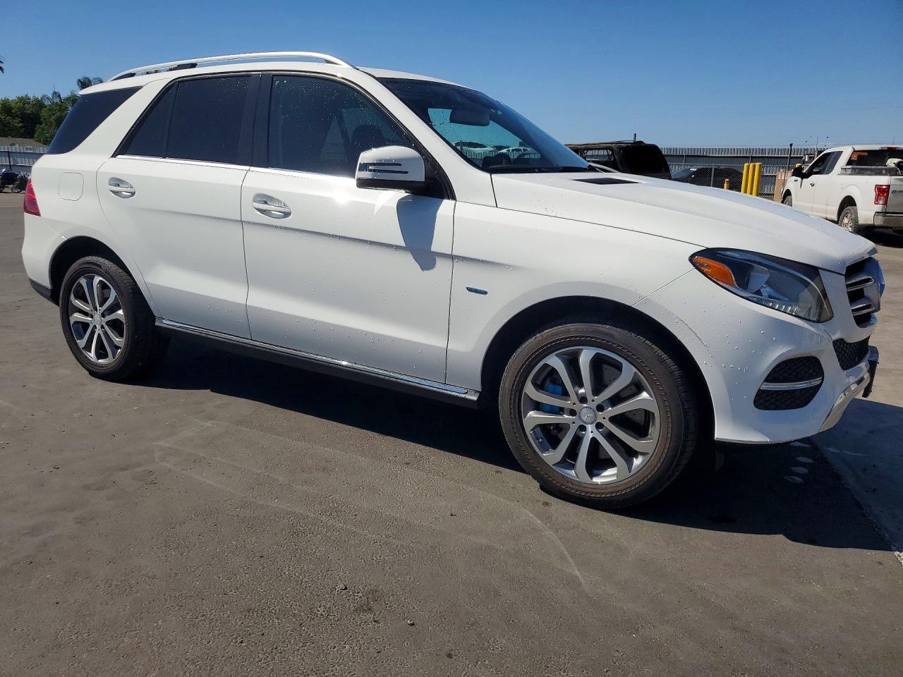 2017 Mercedes-benz Gle 550e 4matic White vin: 4JGDA6DB8HA814055