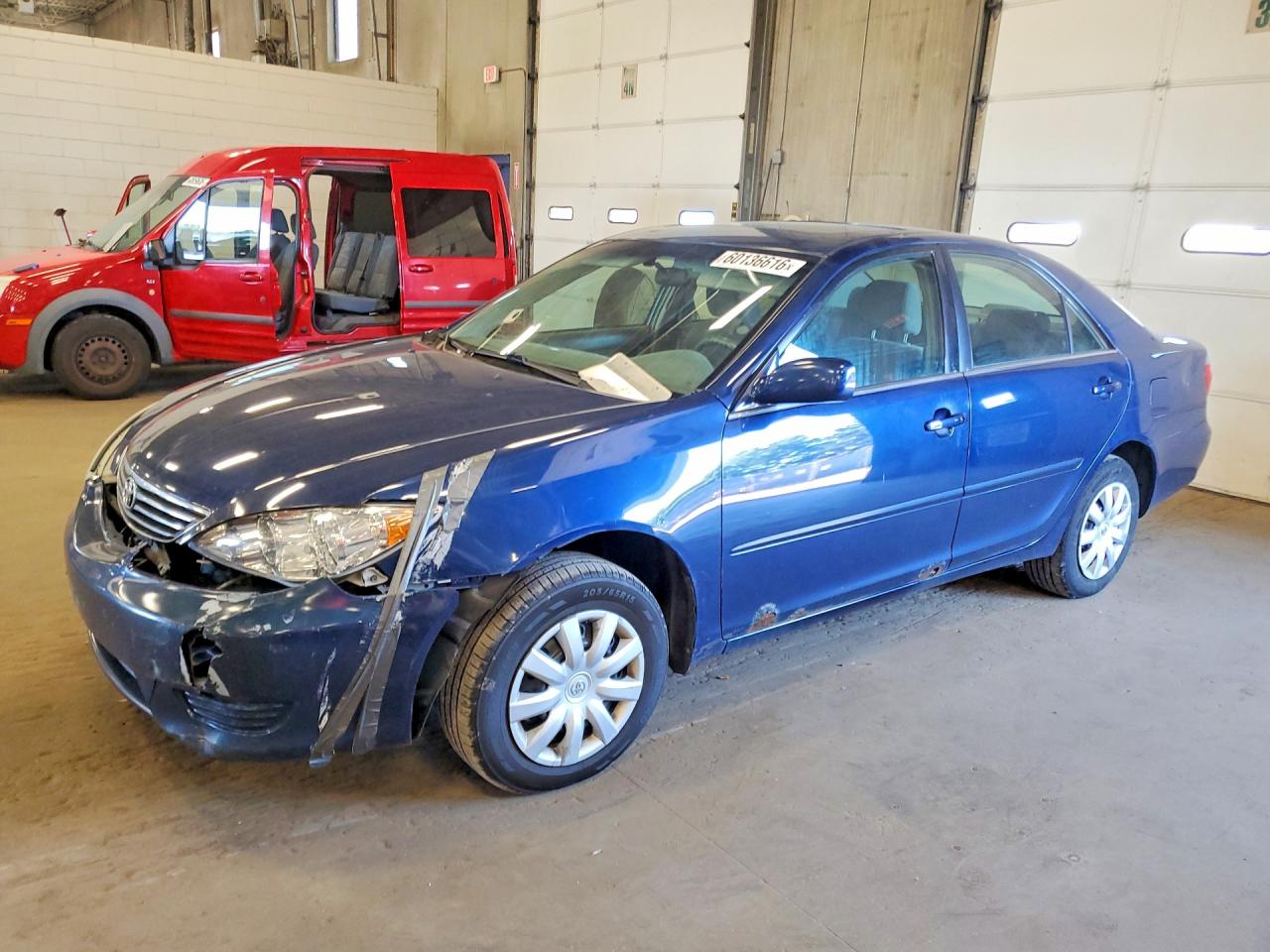 2006 Toyota Camry Le Blue vin: 4T1BE32K16U130618