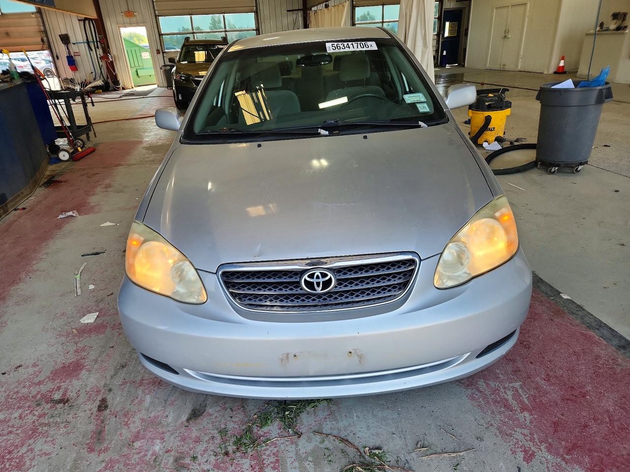 2006 Toyota Corolla Le Gray vin: JTDBR32E660077098