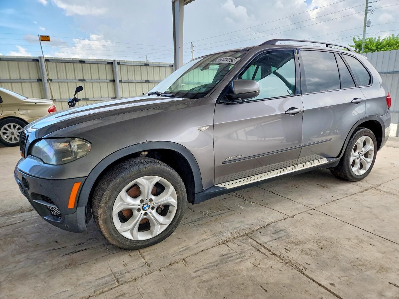 2012 Bmw X5 Xdrive35i Gray vin: 5UXZV4C53CL761100
