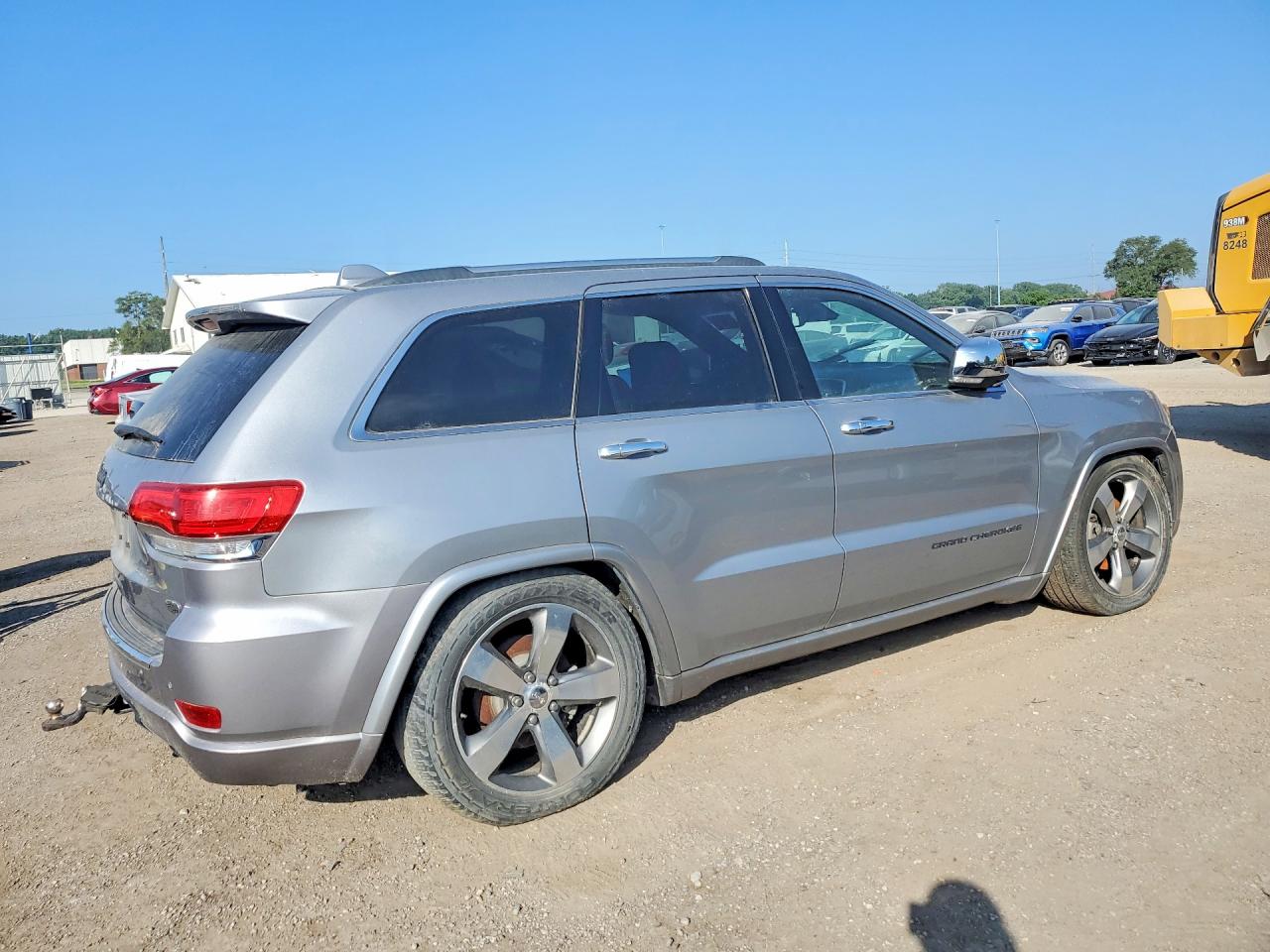 2014 Jeep Grand Cherokee Overland Gray vin: 1C4RJFCG5EC279306