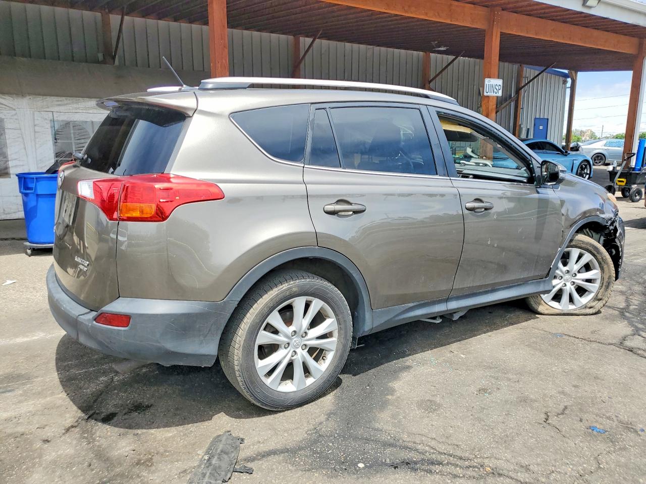 2013 Toyota Rav4 Limited Brown vin: 2T3DFREV4DW001209