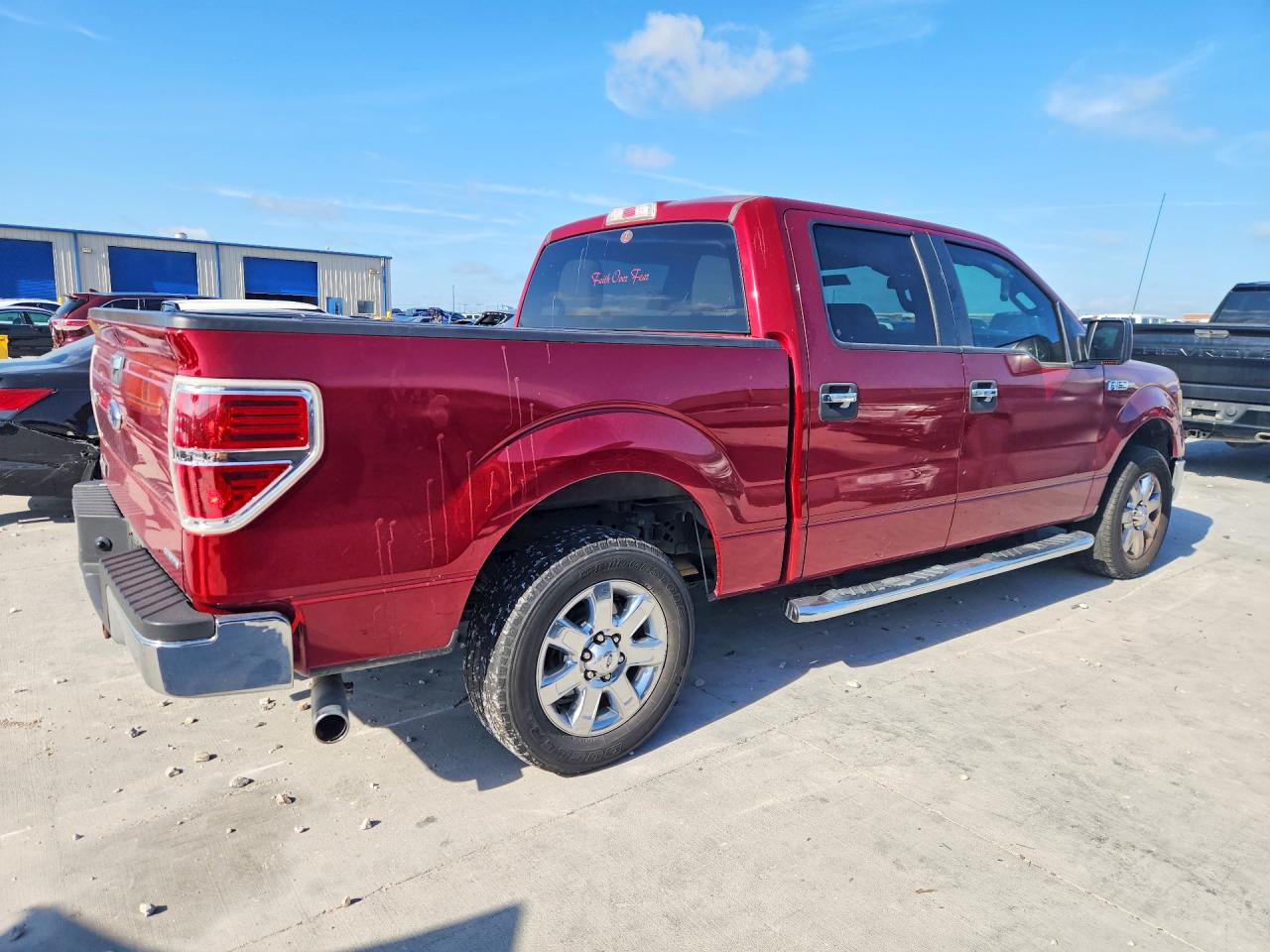 2014 Ford F150 Supercrew Red vin: 1FTFW1CF2EKD50532