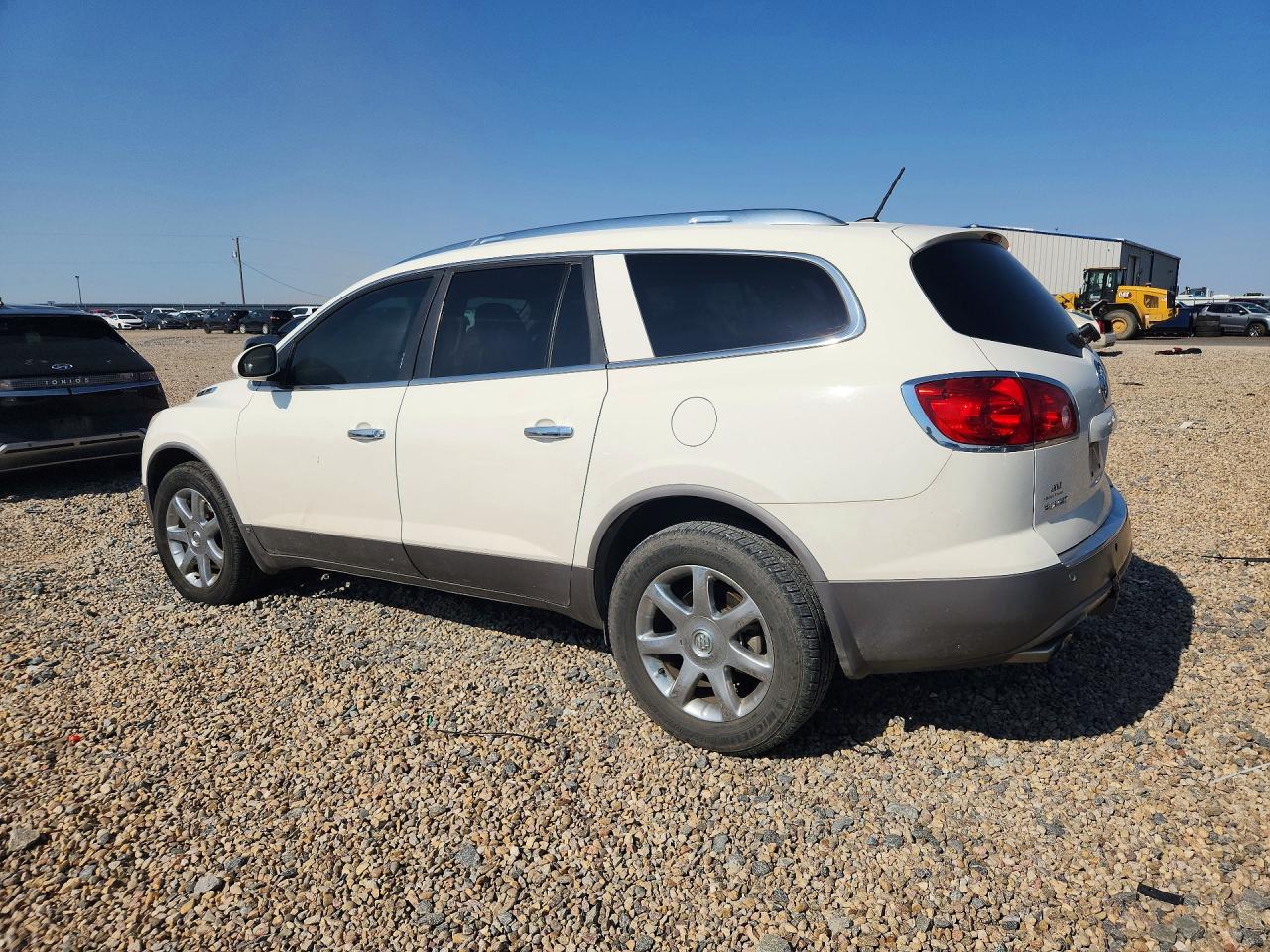 2010 Buick Enclave Cxl White vin: 5GALRCED1AJ210782