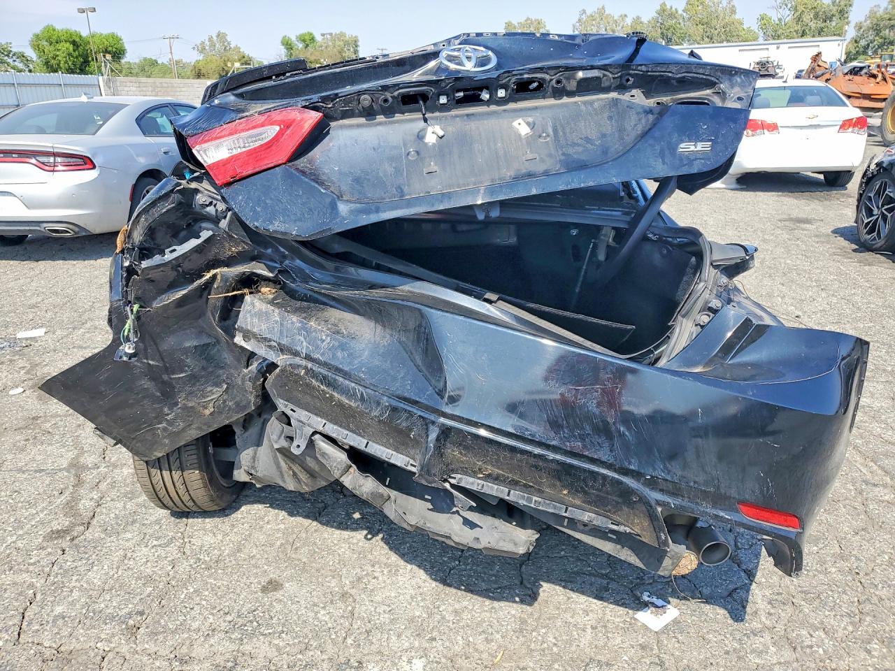 2019 Toyota Camry Se Черный vin: 4T1B11HK2KU776204