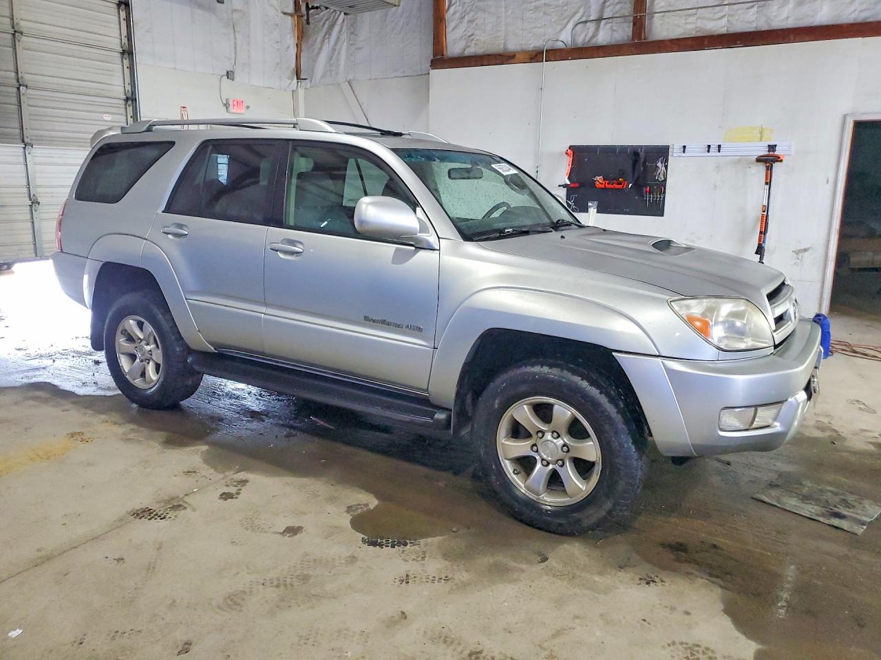 2005 Toyota 4runner Sport Edition Silver vin: JTEBU14R450067800