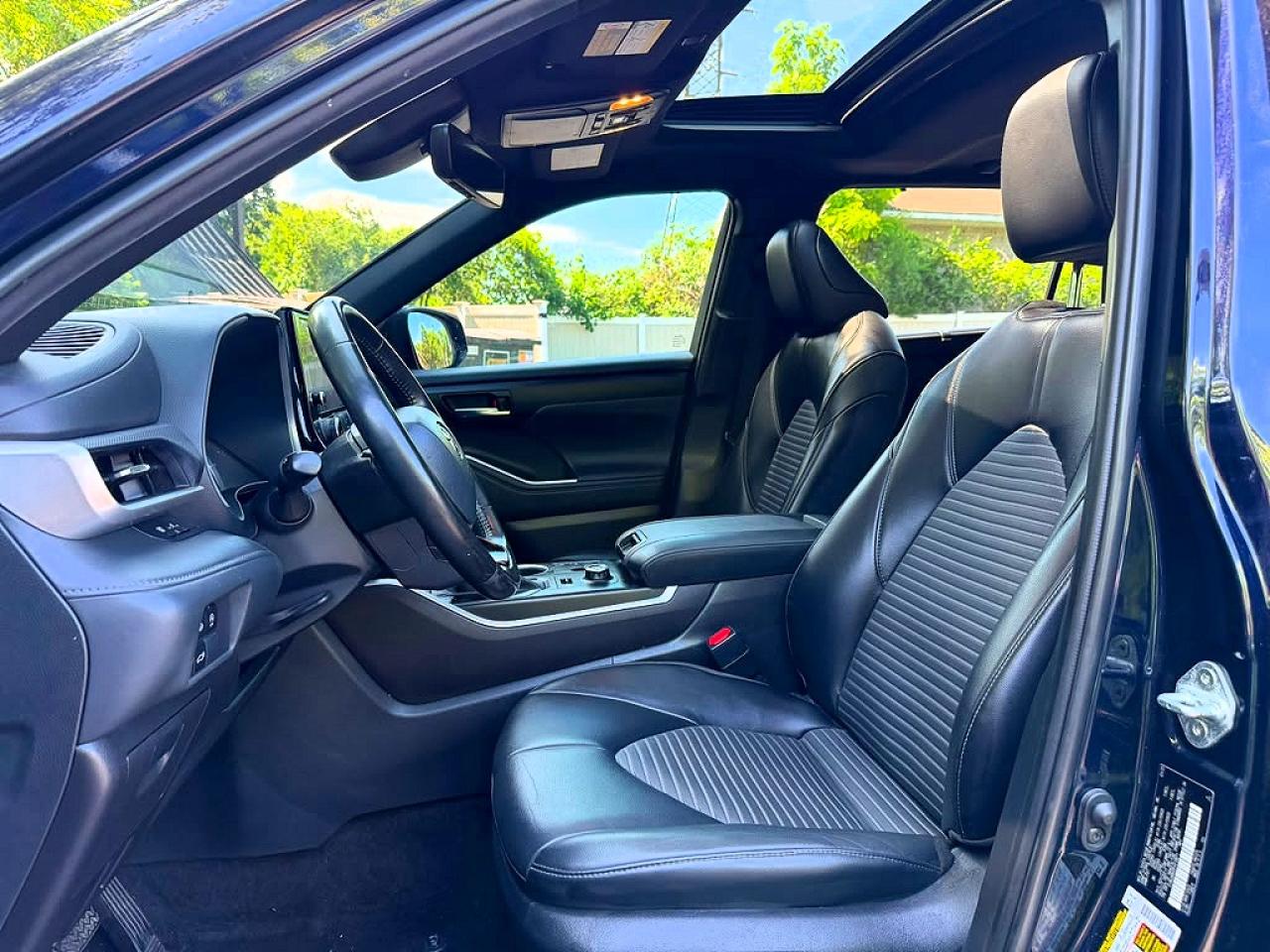 2023 Toyota Highlander Xse Black vin: 5TDKDRBH0PS019871