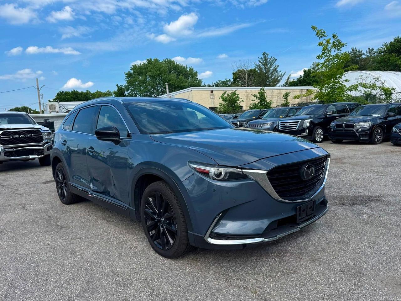 2023 Mazda Cx-9 Grand Touring Gray vin: JM3TCBDY1P0655673