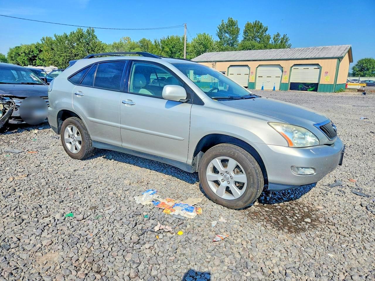 2008 Lexus Rx 350 Серебряный vin: 2T2HK31U18C095472