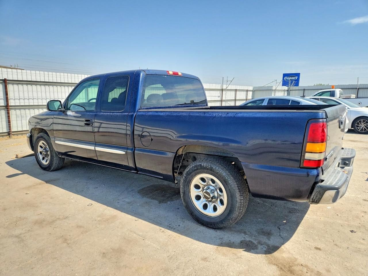 2006 Gmc New Sierra C1500 Blue vin: 1GTEC19V36Z299375