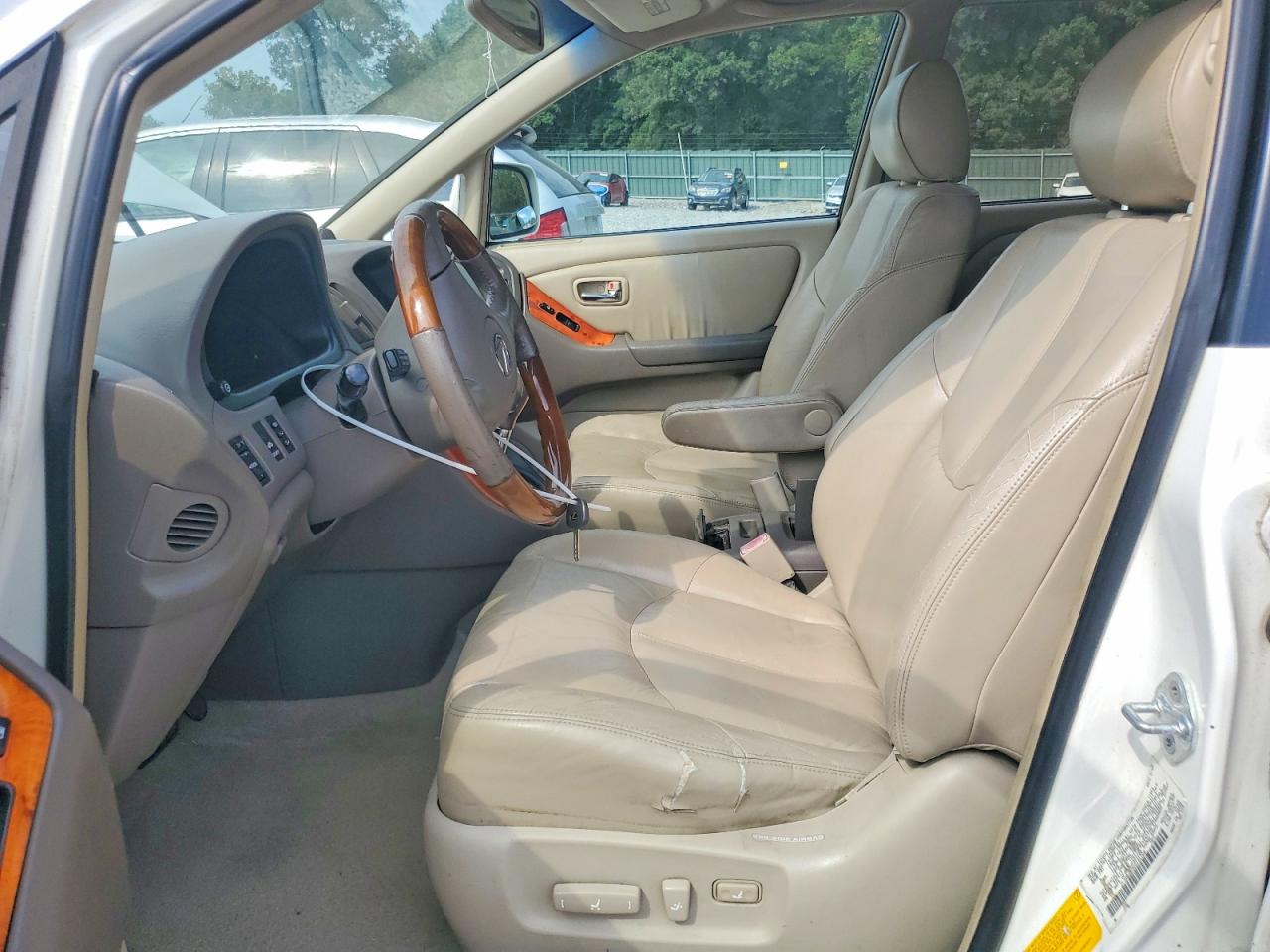 2002 Lexus Rx 300 White vin: JTJGF10U920131708
