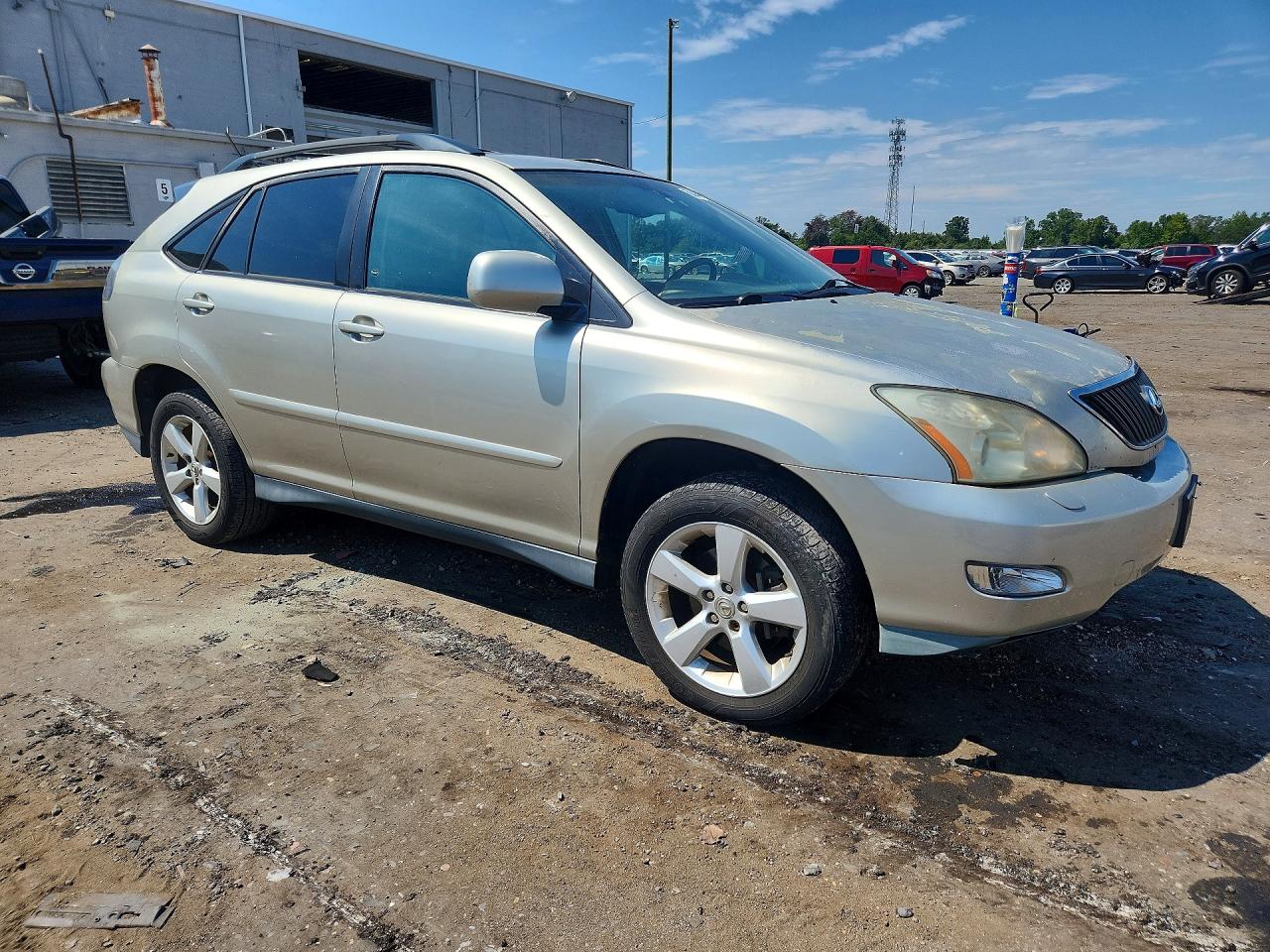 2004 Lexus Rx 330 Silver vin: 2T2HA31UX4C015910
