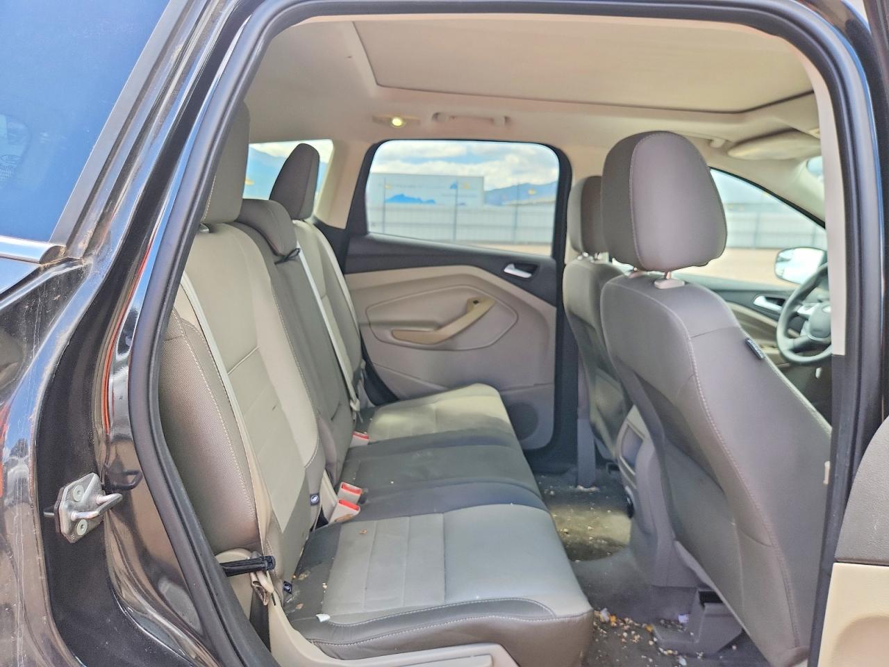 2015 Ford Escape Se Black vin: 1FMCU0G91FUC80093