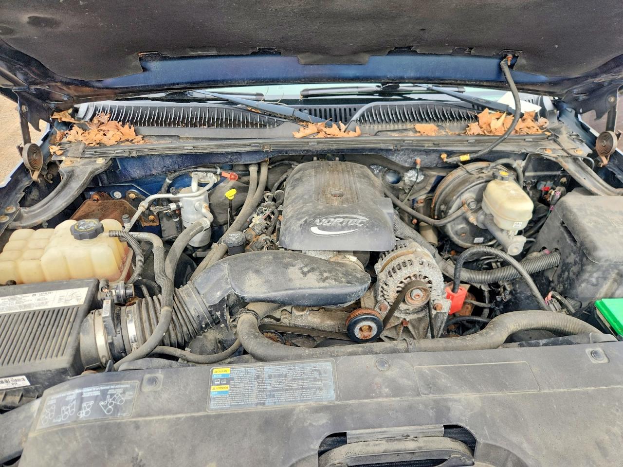 2005 Chevrolet Silverado K1500 Blue vin: 2GCEK19B351171962