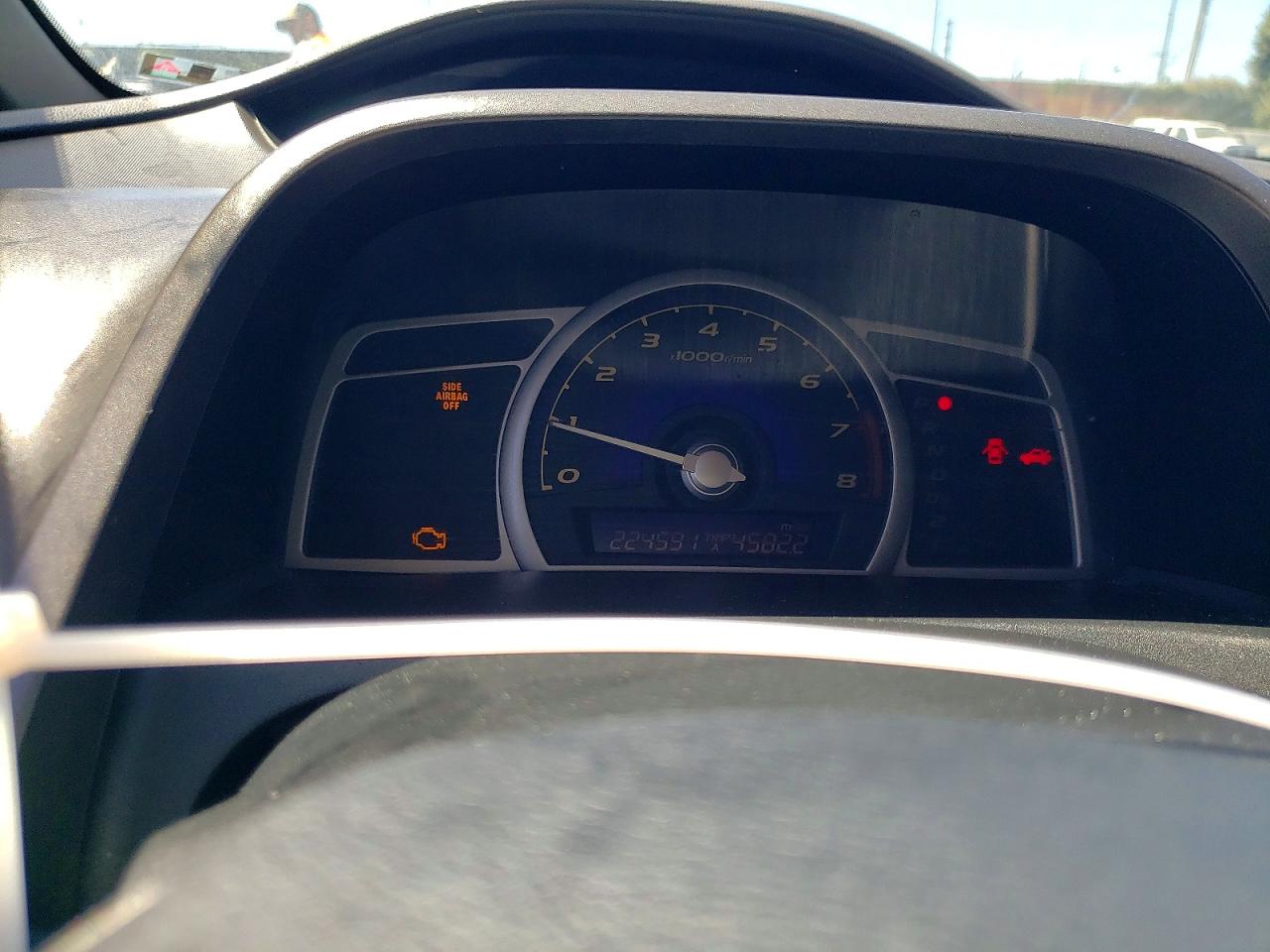 2008 Honda Civic Lx Синий vin: 2HGFA16568H526867