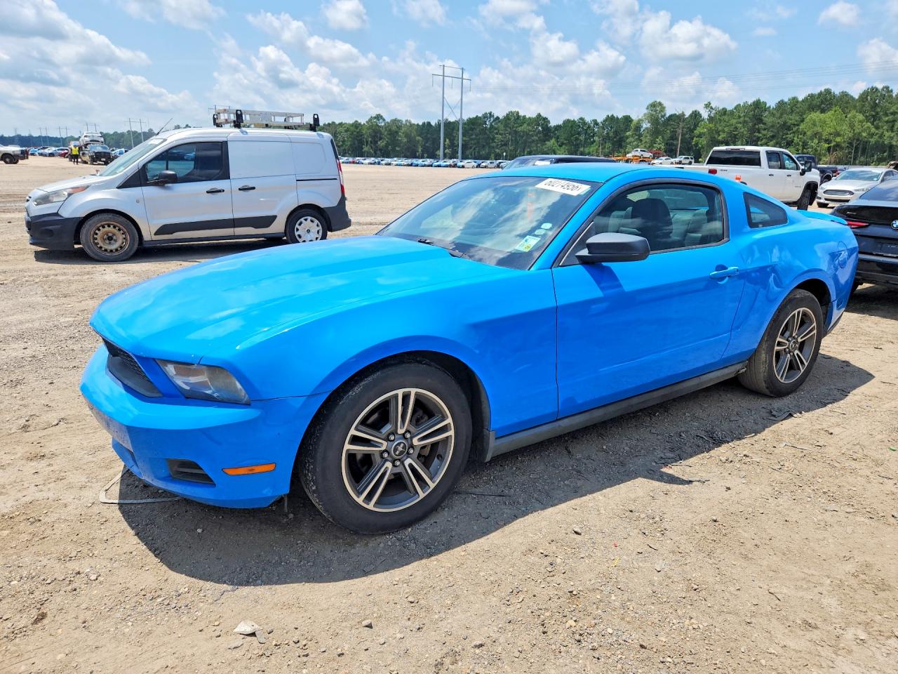 2010 Ford Mustang Blue vin: 1ZVBP8AN9A5165169