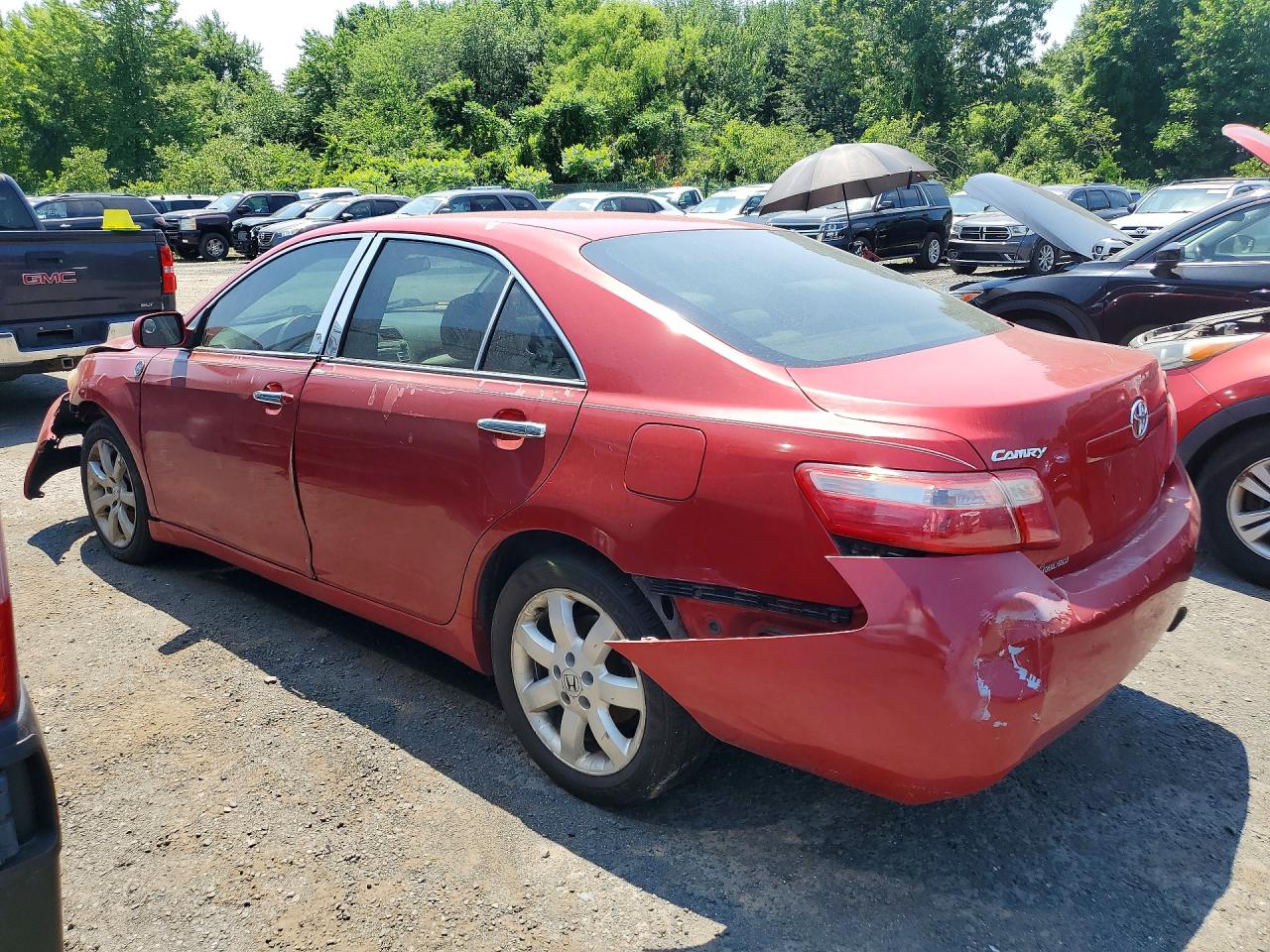 2009 Toyota Camry Le Red vin: 4T1BE46K49U282896
