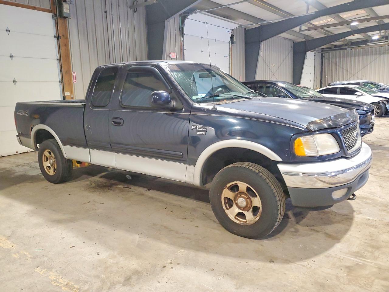 2000 Ford F150 Blue vin: 1FTRX18WXYNC25025