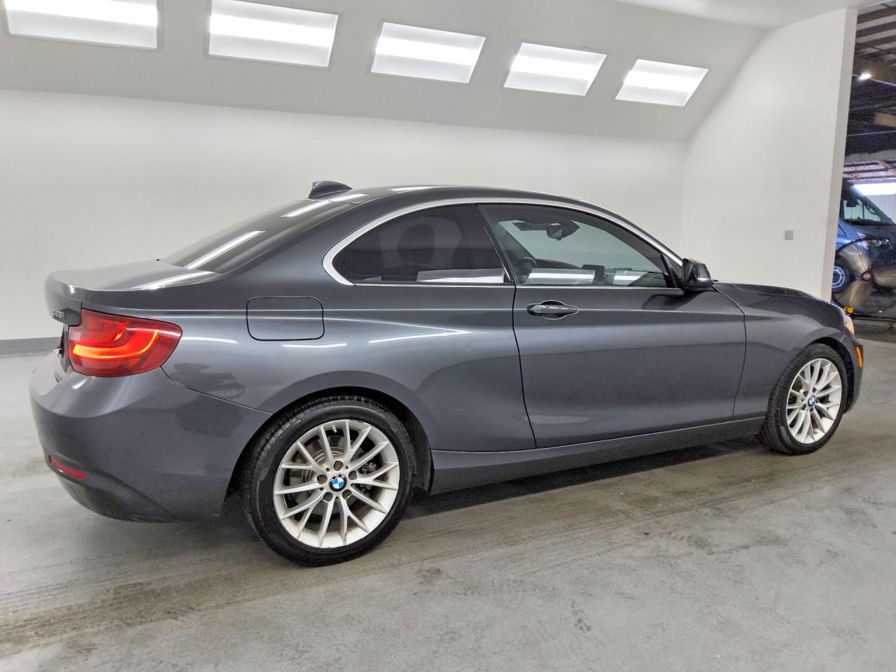 2014 Bmw 228 I Gray vin: WBA1F5C51EVV98985