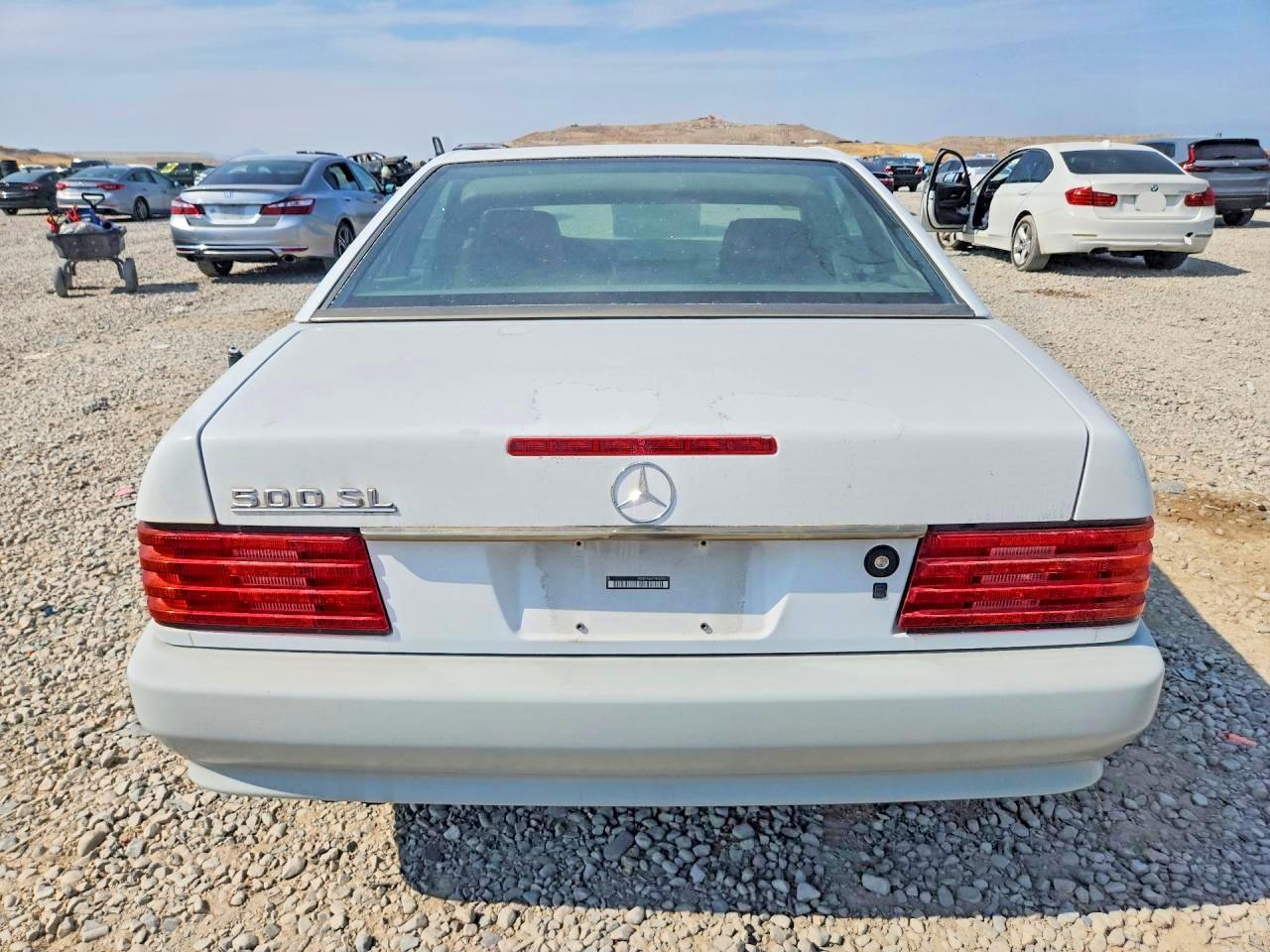 1992 Mercedes-benz 500 Sl Белый vin: WDBFA66E7NF053892