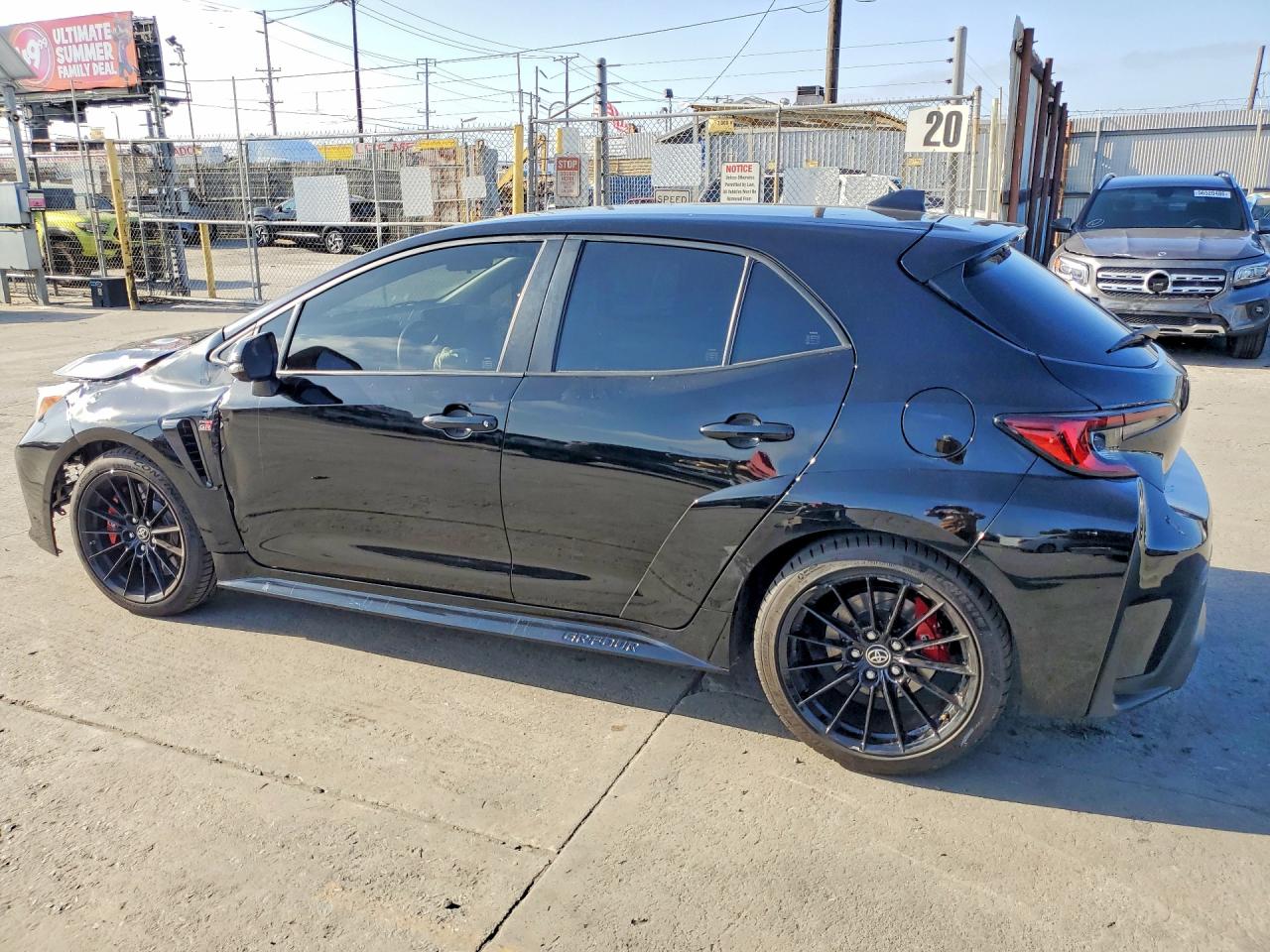 2024 Toyota Gr Corolla Core Black vin: JTNABAAE2RA013351