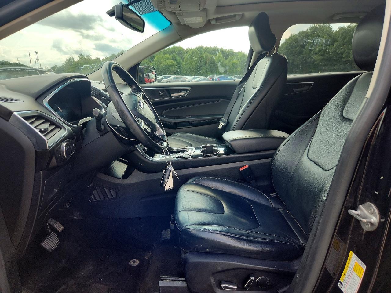 2015 Ford Edge Titanium Black vin: 2FMTK4K86FBB21832