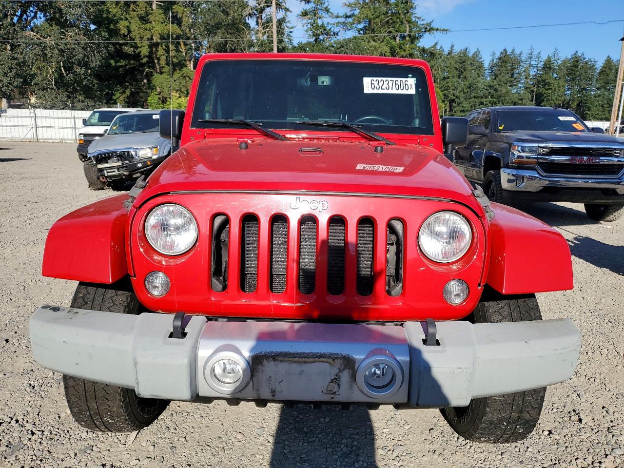2014 Jeep Wrangler Unlimited Sahara Красный vin: 1C4HJWEG9EL292701