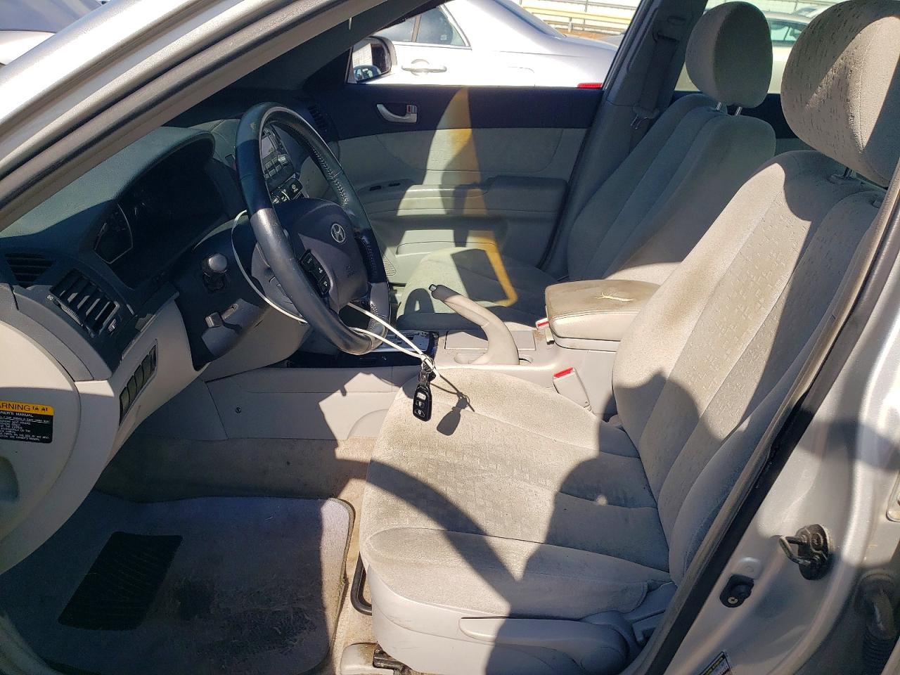 2007 Hyundai Sonata Se Silver vin: 5NPEU46FX7H206338