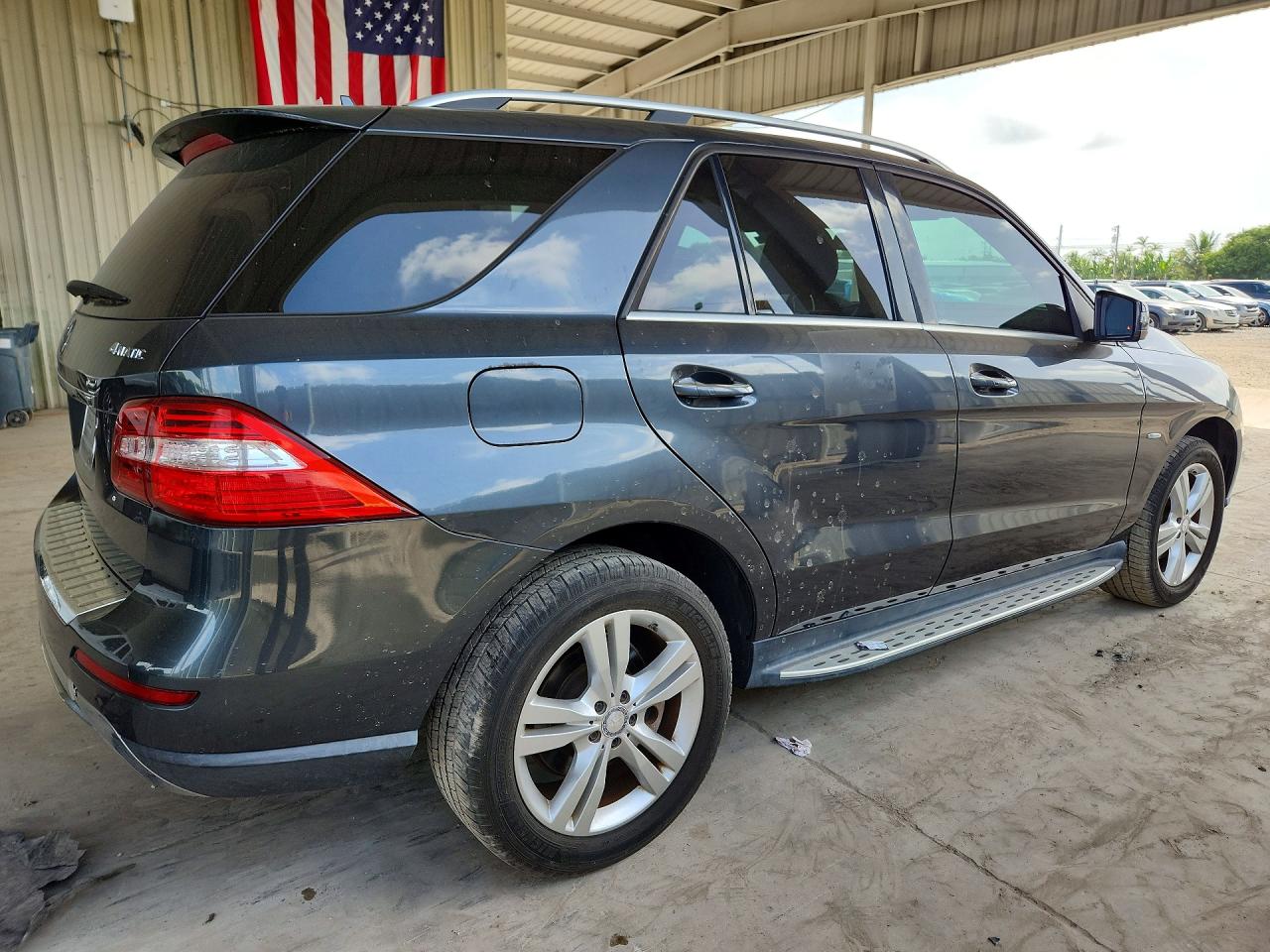 2012 Mercedes-benz Ml 350 4matic Black vin: 4JGDA5HB6CA068783