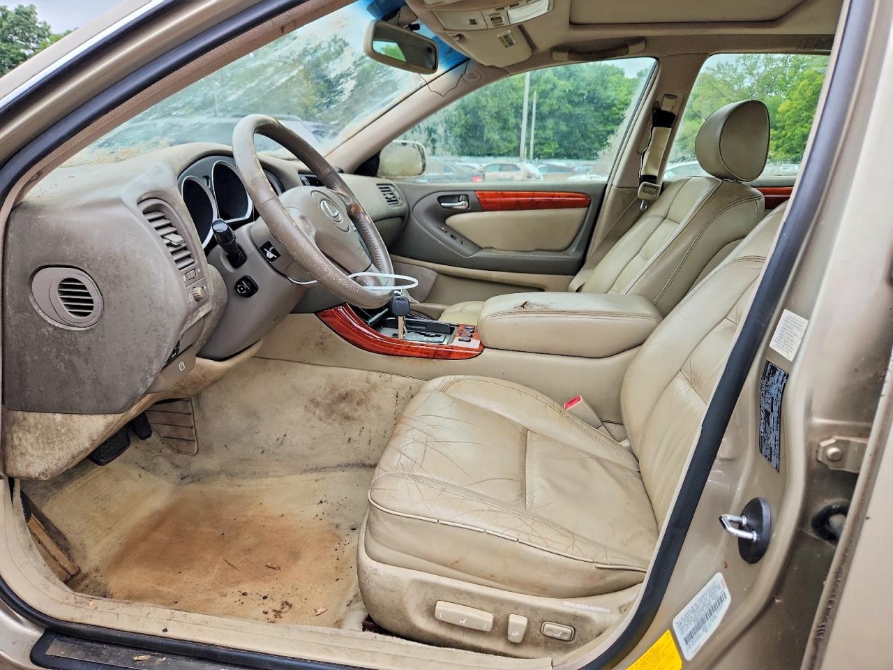 2001 Lexus Gs 300 Gold vin: JT8BD69S110129448