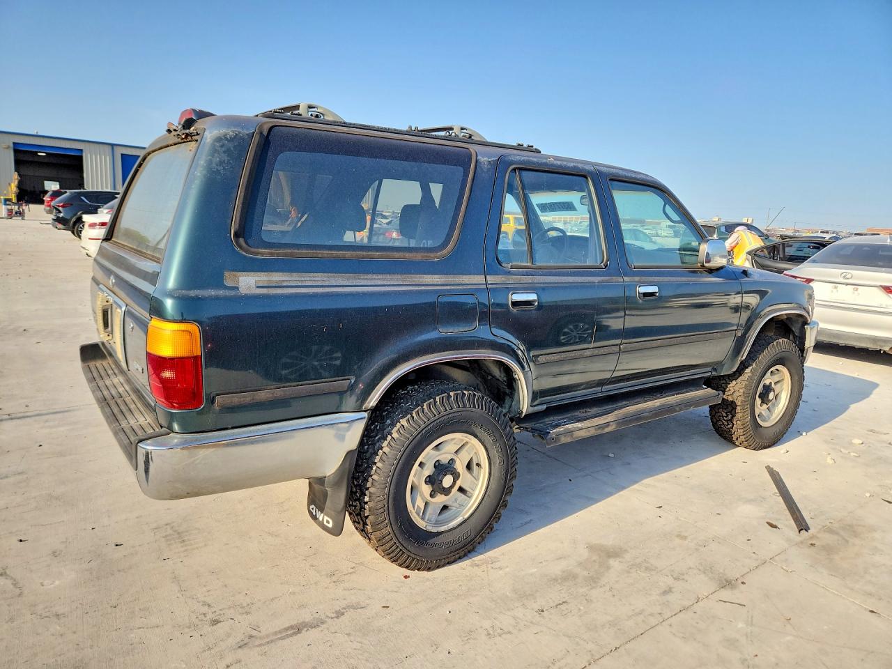 1995 Toyota 4runner Sr5 V6 Green vin: JT3VN39W6S0176140