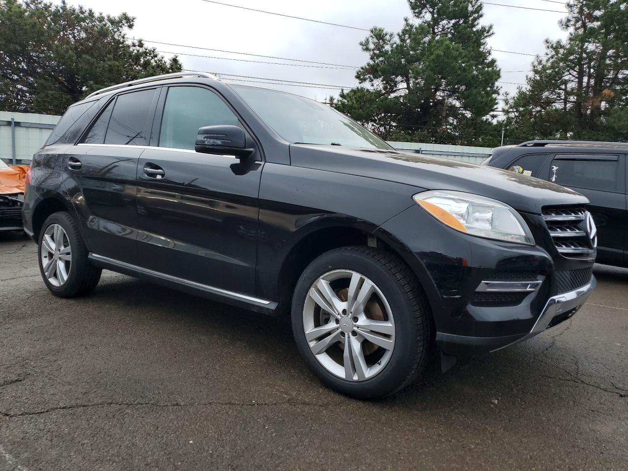 2014 Mercedes-benz Ml 350 4matic Black vin: 4JGDA5HB5EA290959
