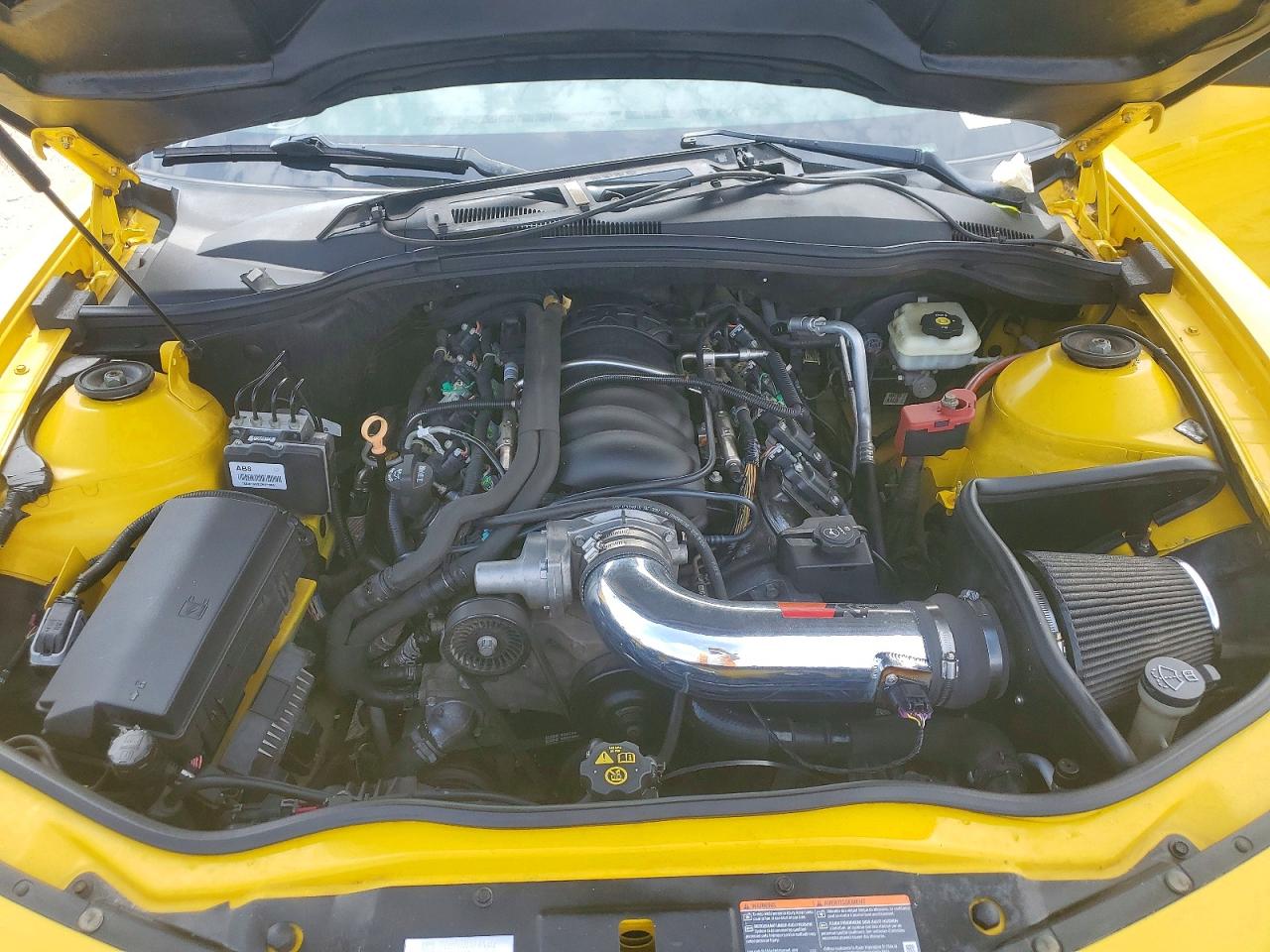 2010 Chevrolet Camaro Ss Yellow vin: 2G1FJ1EJ3A9143085