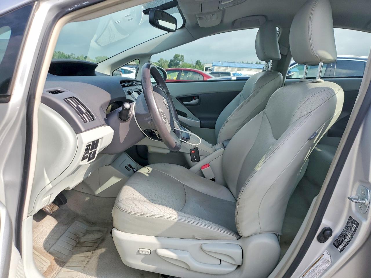 2010 Toyota Prius Iv Silver vin: JTDKN3DUXA0022324