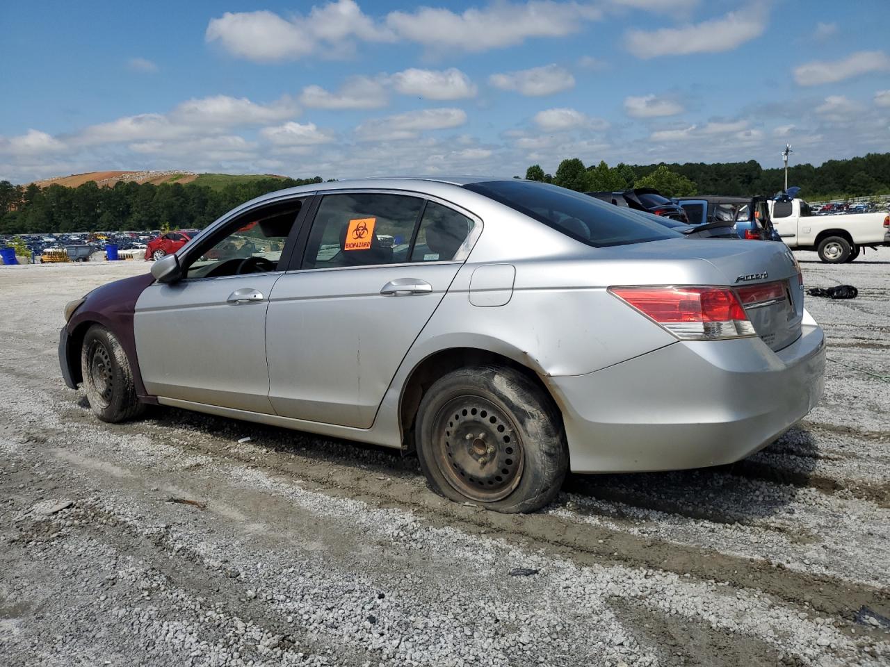 2012 Honda Accord Lx Silver vin: 1HGCP2F31CA194513