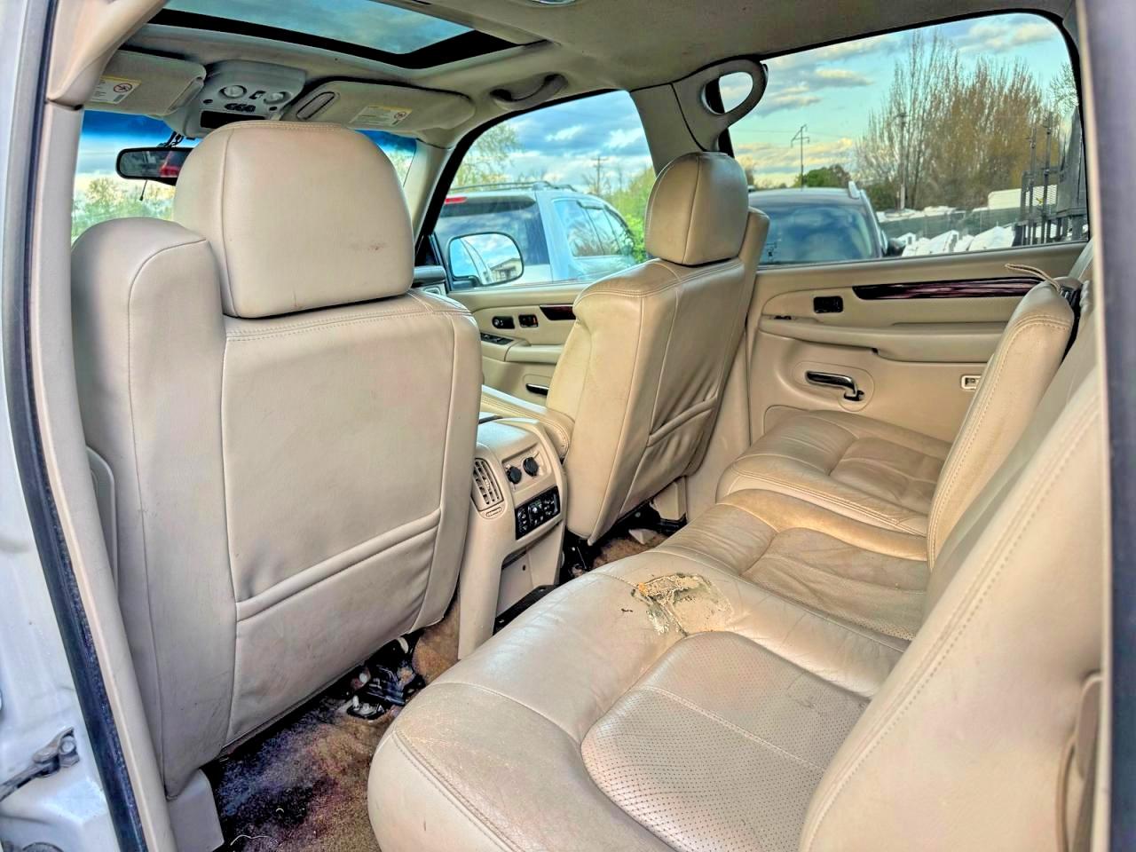 2002 Cadillac Escalade Ext White vin: 3GYEK63N72G331211