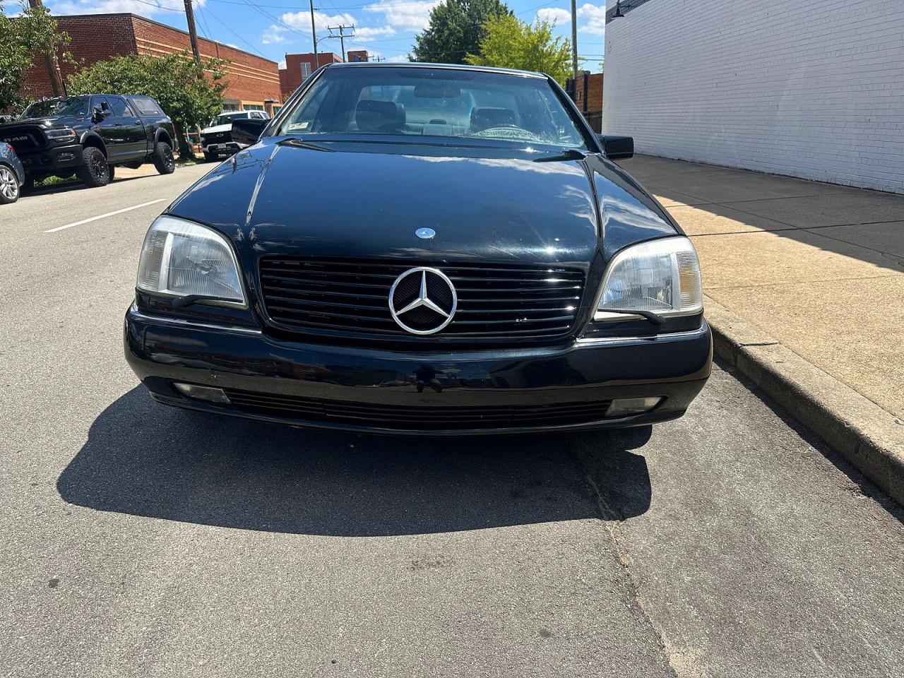 1995 Mercedes-benz S 600 Черный vin: WDBGA76E4SA265278