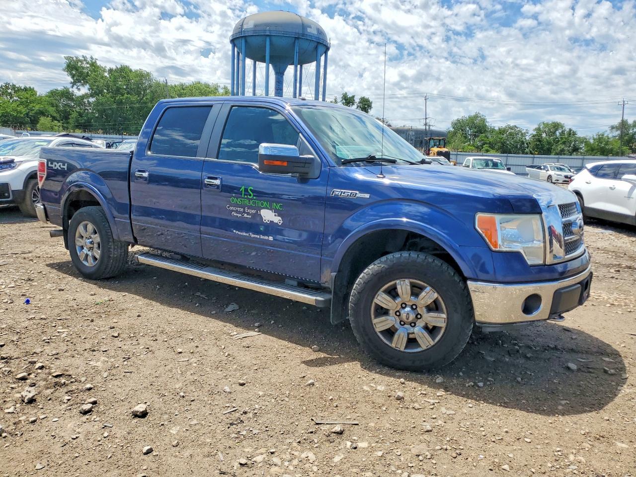 2010 Ford F150 Supercrew Black vin: 1FTFW1EV0AFC71528