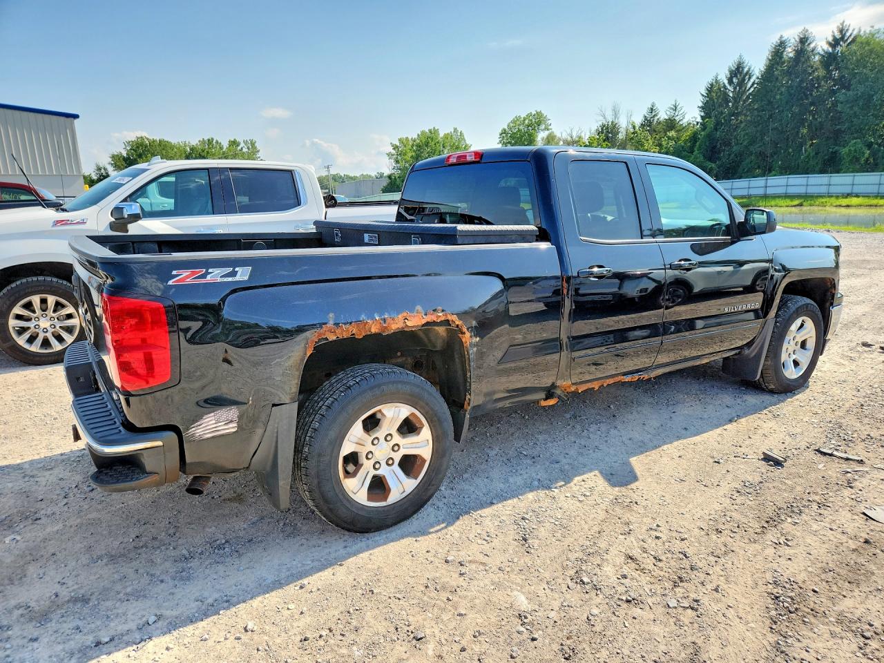 2015 Chevrolet Silverado K1500 Lt Black vin: 1GCVKREC7FZ213975