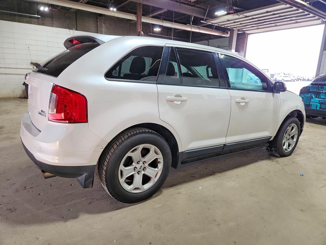 2012 Ford Edge Sel White vin: 2FMDK3J92CBA48625
