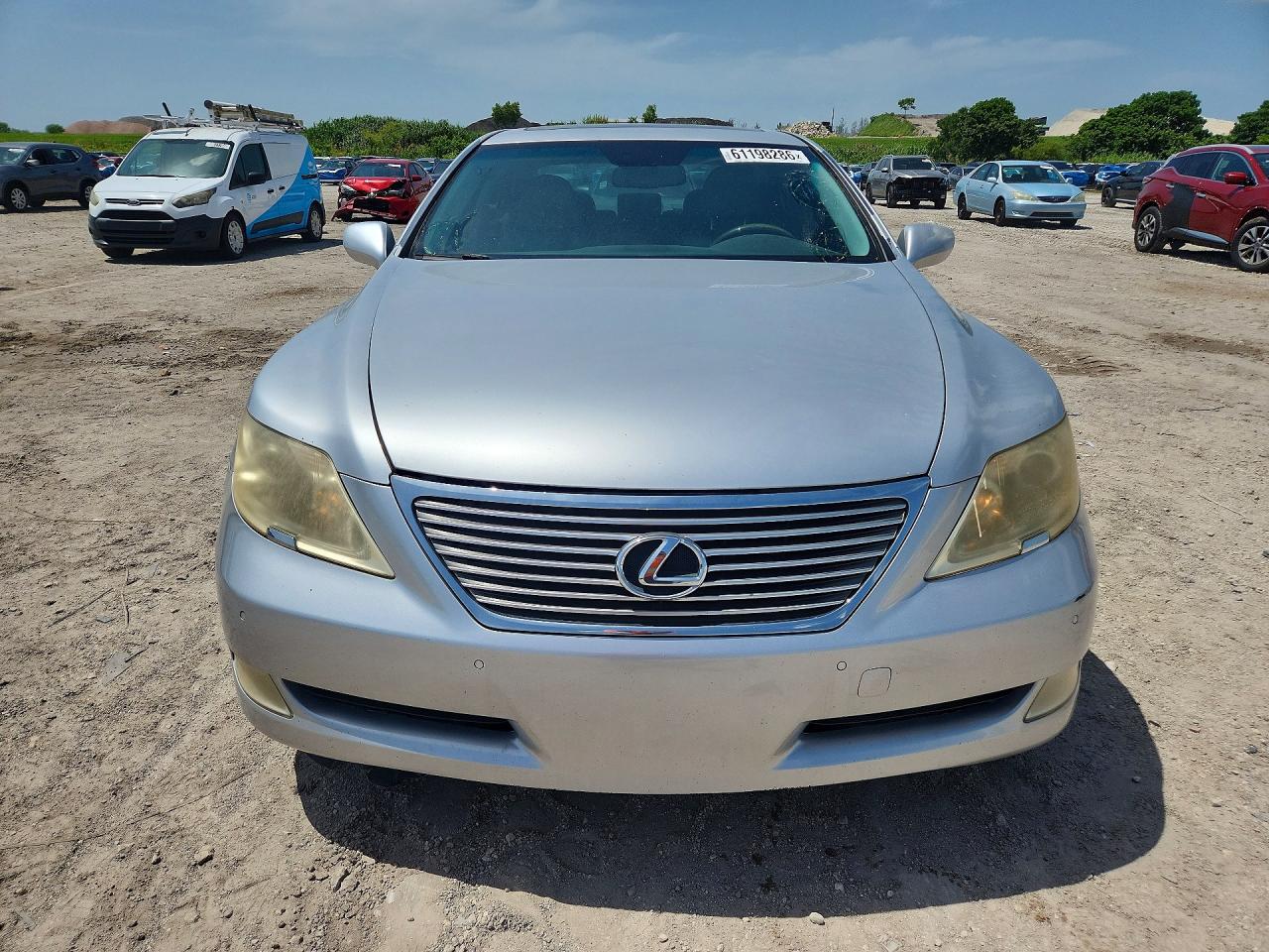 2008 Lexus Ls 460 Silver vin: JTHBL46F485056863