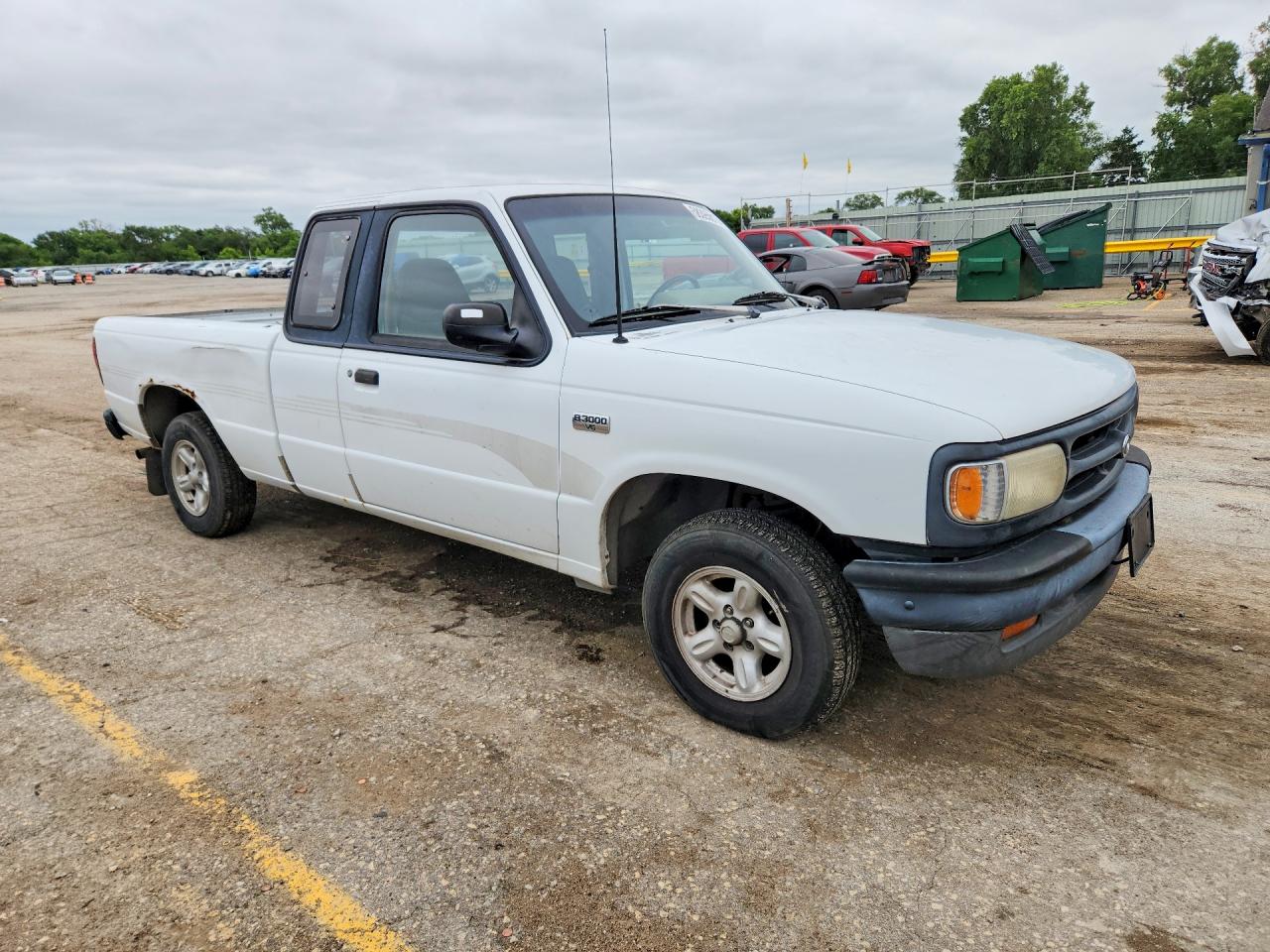 1994 Mazda B3000 Cab Plus White vin: 4F4CR16U3RTM02908