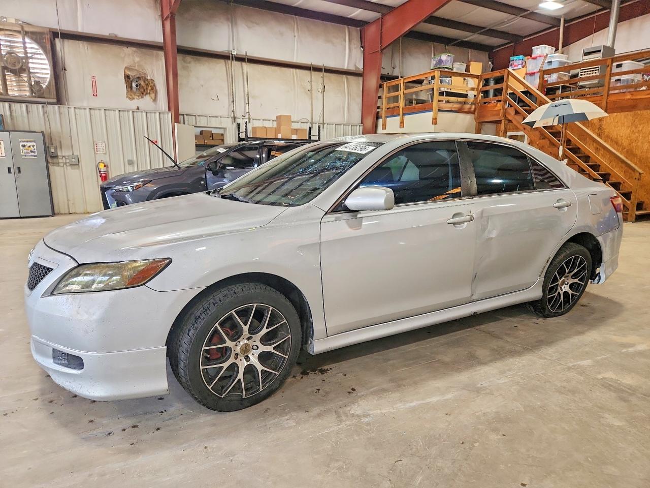 2007 Toyota Camry Se Silver vin: 4T1BE46K27U624438