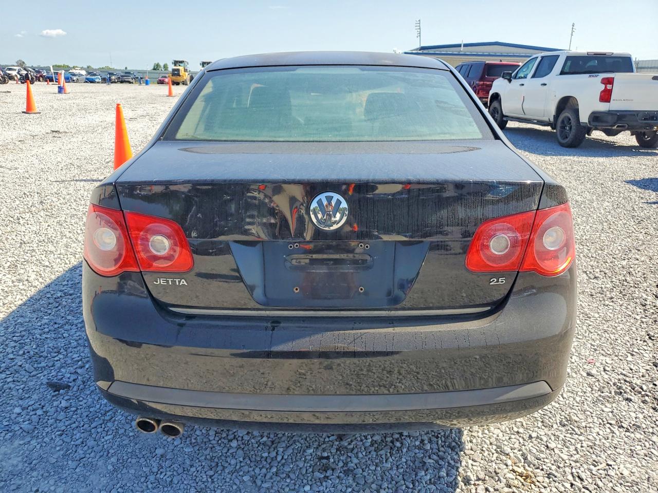 2006 Volkswagen Jetta Value Черный vin: 3VWPF71KX6M846385