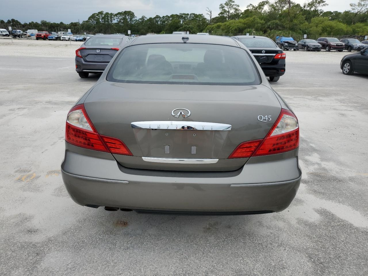 2005 Infiniti Q45 Gray vin: JNKBF01A85M100893