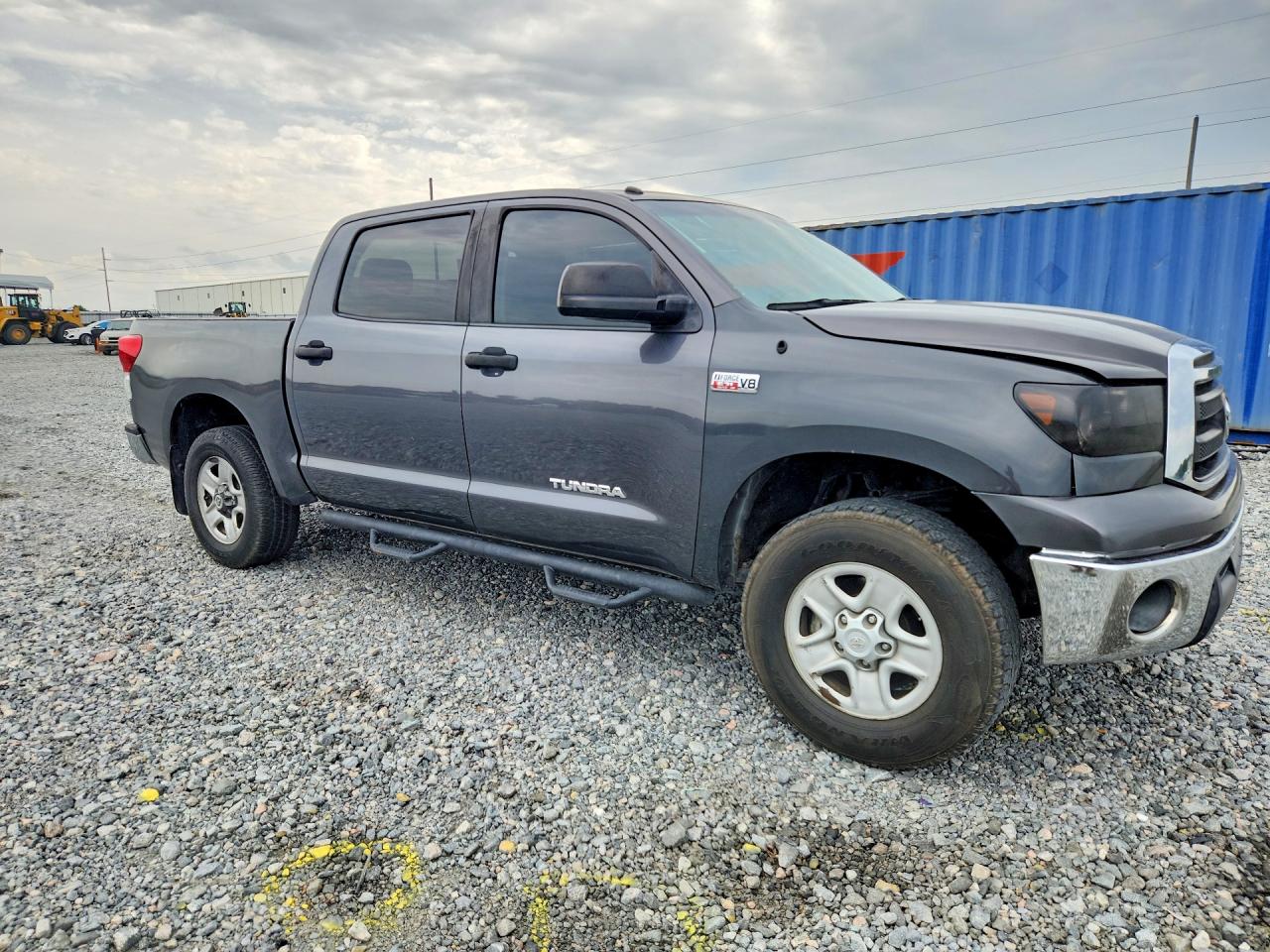 2012 Toyota Tundra Crewmax Sr5 Gray vin: 5TFDW5F12CX261431