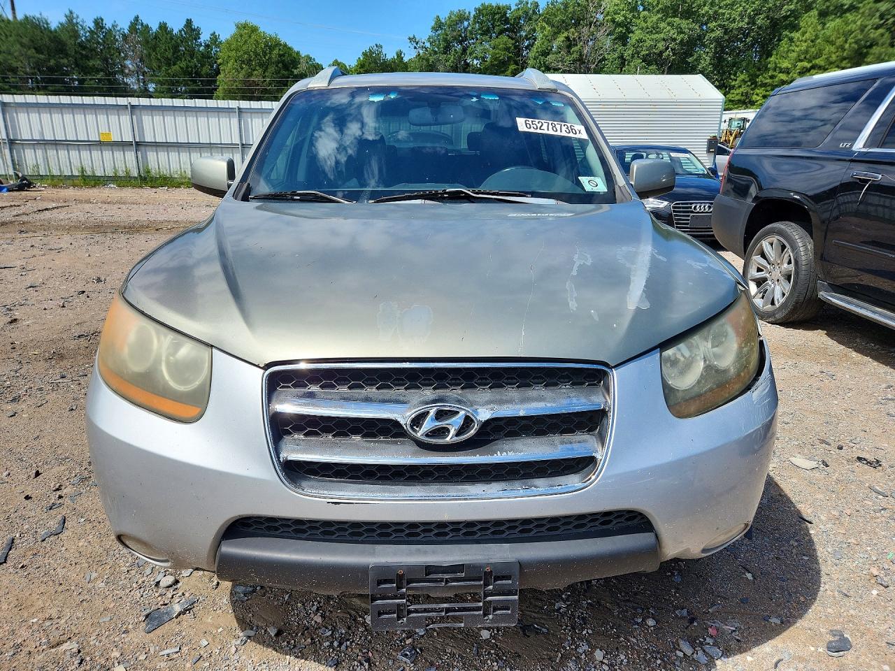 2008 Hyundai Santa Fe Se Gray vin: 5NMSH73E78H144559